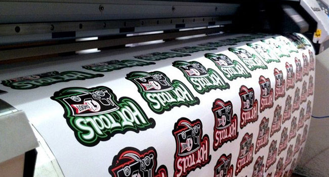 Vinyl Sticker Printing Services Dubai