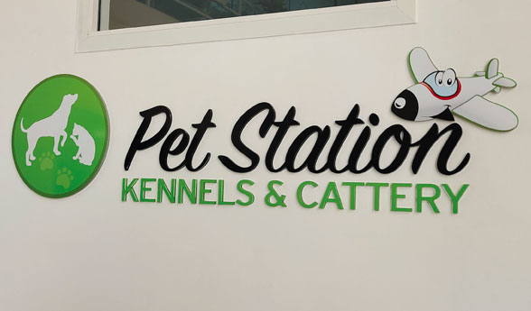 Acrylic Logo Fabrication service example