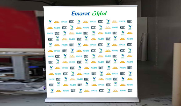 Rollup Banners service example