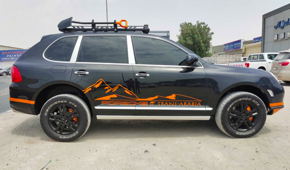 Vehicle Decals service example