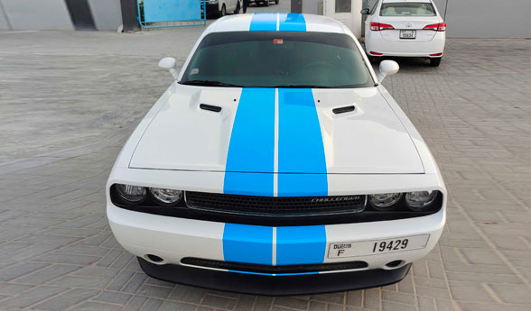 Vehicle Decals service example