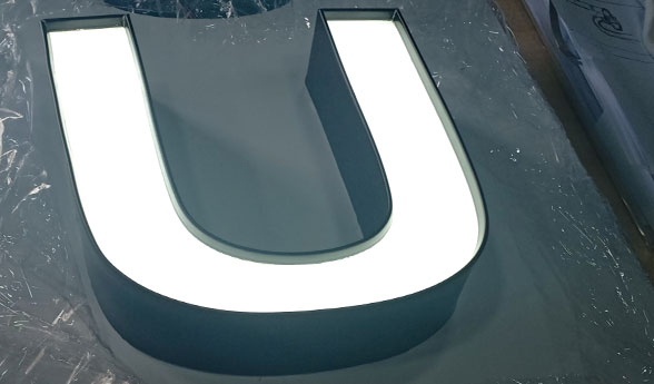 Acrylic Letter Cutting service example