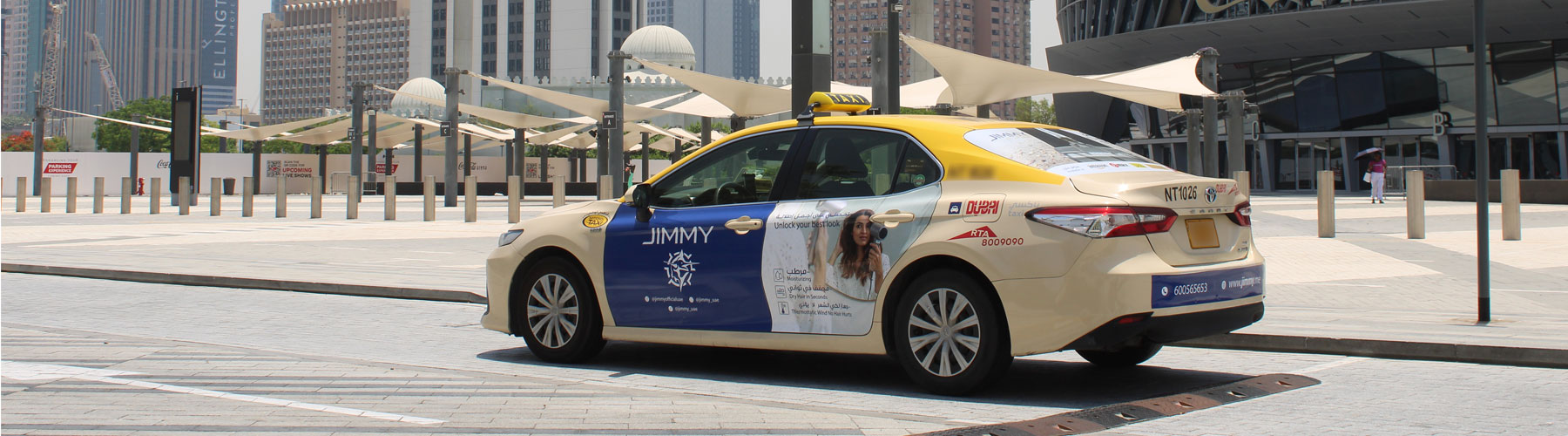 Taxi Advertising in Dubai: Moving Your Brand Forward